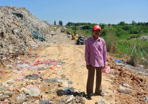  All the villagers are afraid right now,” says Mr. Kampat of the trash incinerator expected to open at the landfill this year. “The plant shouldn’t be close to the community. The garbage is poisonous enough and now we will have the plant that may also be poisonous.” 
